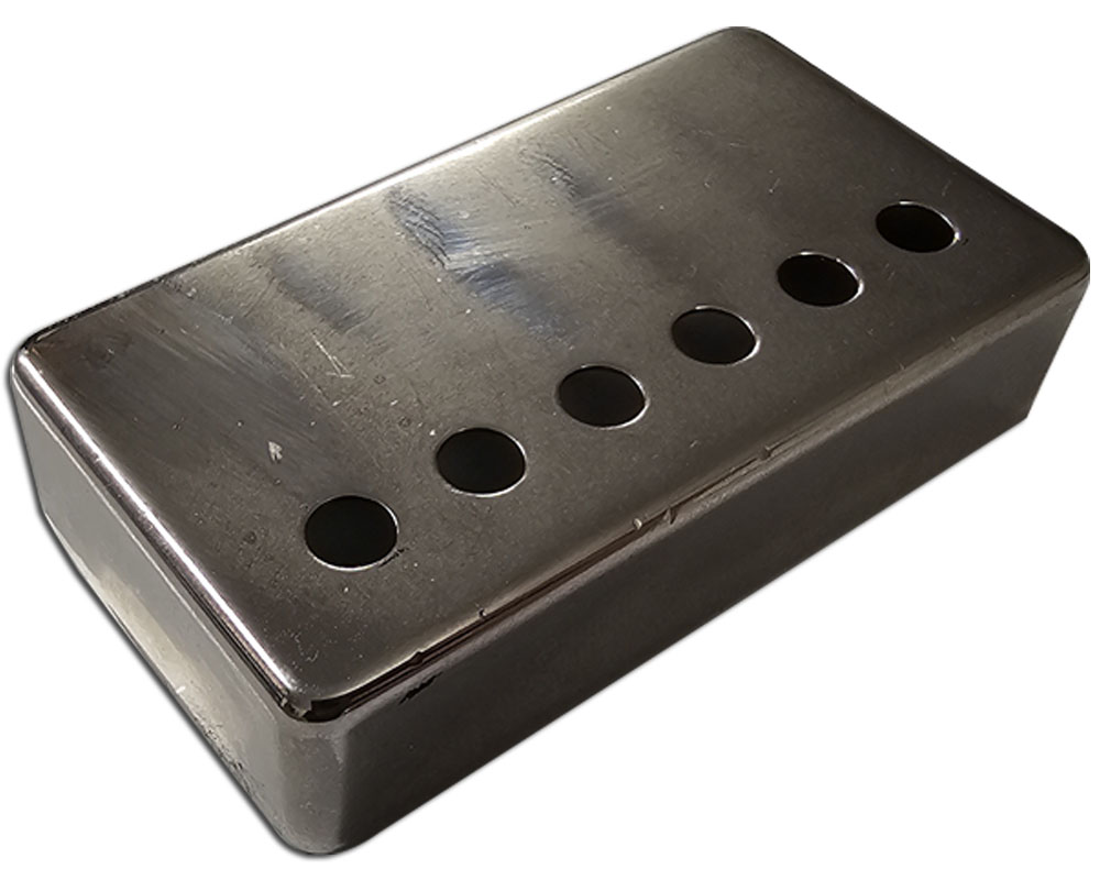 reliced humbucker Cover in Nickel